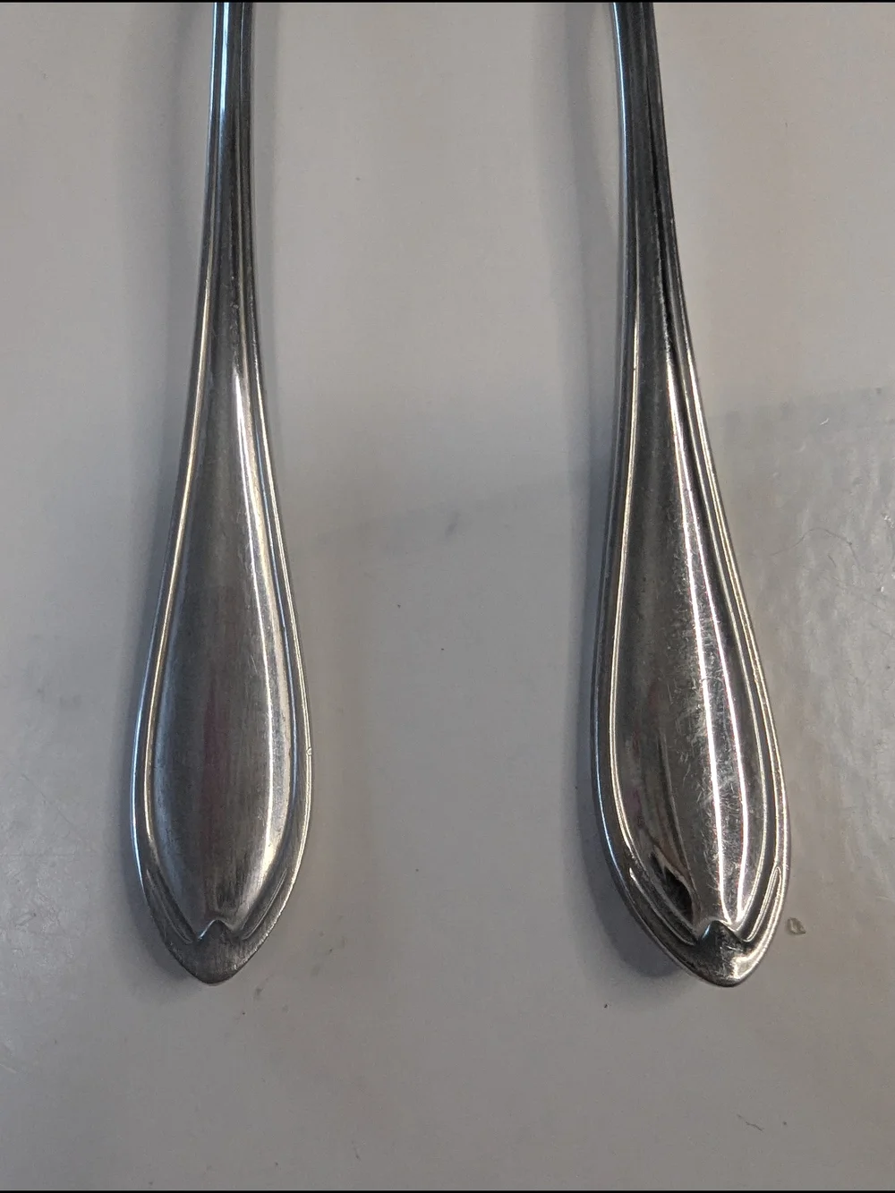Retroneu Hampton Shell 18/8 Stainless Flatware Serving Hostess Set 4 Pcs Korea